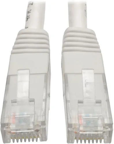 Miniatura 12 de Tripp Lite Cable de conexión moldeado Gigabit Cat6 Cat5e RJ45 M/M 550MHz Amarillo