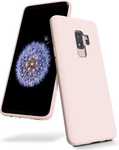 Miniatura 9 de GOOSPERY Funda de silicona líquida para Galaxy S9 Plus (2018) Silky-Soft Touch Full Body Protection Funda a prueba de golpes con forro de microfibra