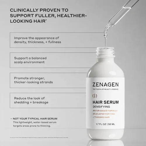 Miniatura 2 de Zenagen Suero engrosante para el cabello