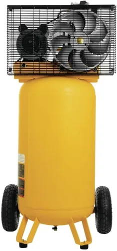 Miniatura 5 de DEWALT Compresor de aire vertical de 25 galones, portátil, lubricación con aceite, transmisión por correa, 200 PSI máx., compresor de aire portátil