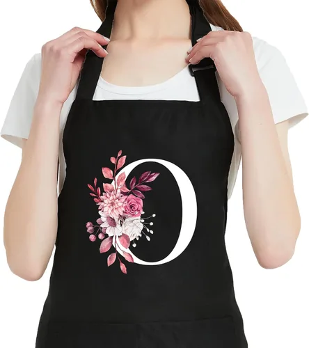 Miniatura 19 de Delantales Personalizados para Mujeres con Bolsillos, Lindos Delantales para Mujeres Chef de Repostería, Regalos de Cocina para el Cumpleaños de Mamá