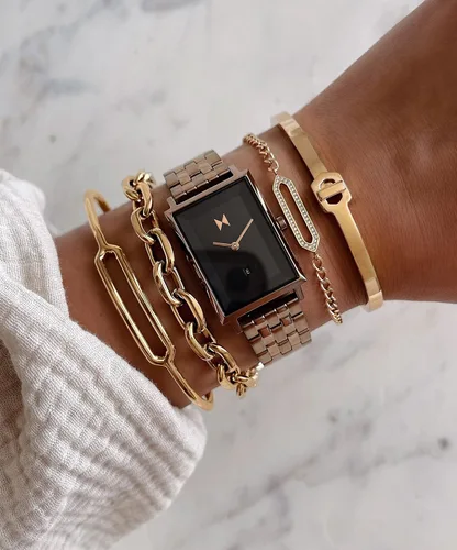Miniatura 5 de MVMT Signature Square Reloj analógico minimalista para mujer