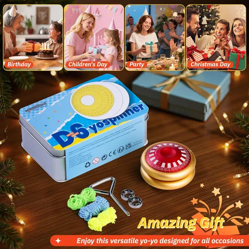Miniatura 6 de MAGICYOYO D6 - Yoyo Multifuncional con Bucle para Niños de 8 a 12 años, Yoyo Sensible con Múltiples Formas de Juego, Yo-yo para Principiantes