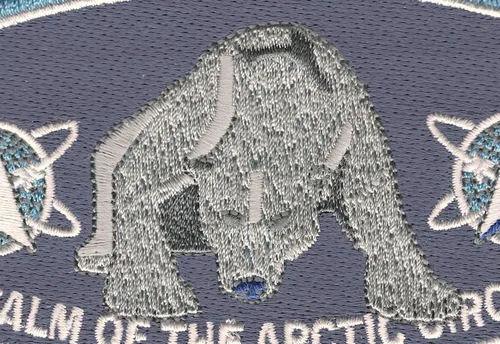 Miniatura 2 de Thule Air Base Greenland Blue - Parche para nariz