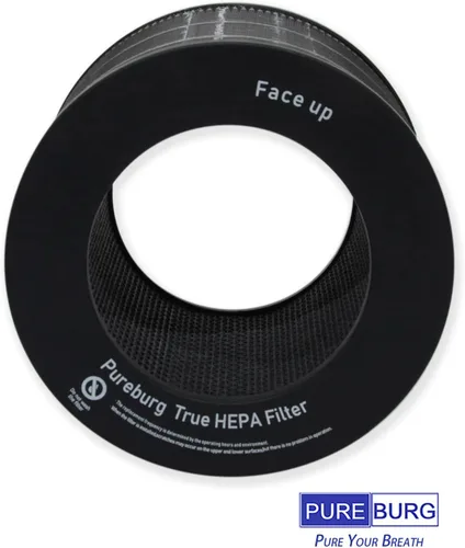 Miniatura 4 de PUREBURG Filtro de repuesto compatible con LG PuriCare AeroTower U9C Series U9CV2B U9CS1C U9CV1C, ventilador purificador de aire, H13 True HEPA