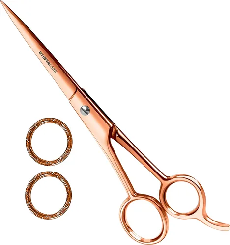 Miniatura 12 de Tijeras de corte de pelo profesionales (6.5-pulgadas), acero inoxidable templado hielo reforzada con cromo para resistir el óxido, por Utopia Care