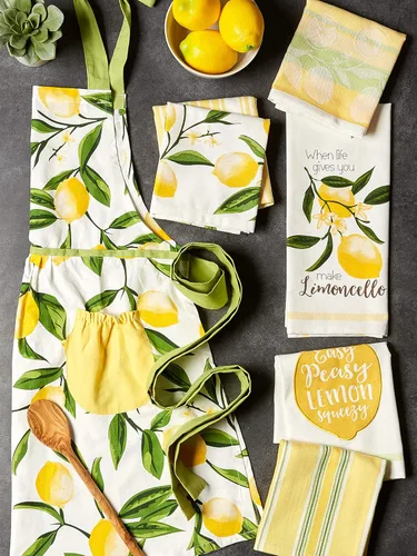Miniatura 4 de DII Colección Lemon Bliss Kitchen Delantal