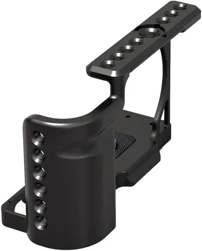 Miniatura 6 de NICEYRIG Jaula para cámara Sony ZV-E10 Vlog Vlogging, con mango de aluminio - 469