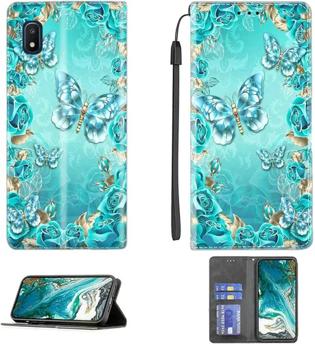 Miniatura 399 de Funda para Moto One Zoom compatible con Motorola One Zoom Phone Case Flip Stand Cover Magnetic Close YHD