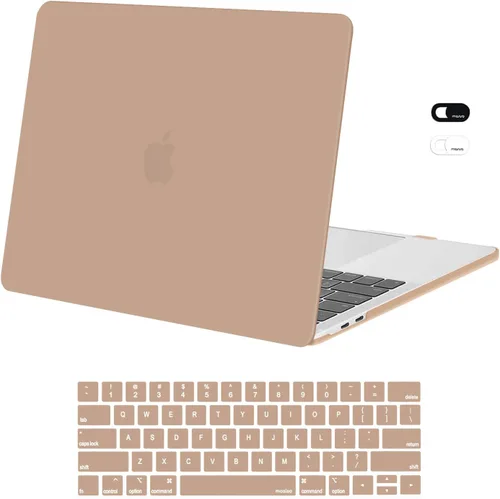 Miniatura 26 de MOSISO - Carcasa rígida de plástico, compatible con MacBook Pro de 13 pulgadas y cubierta para teclado y cámara web