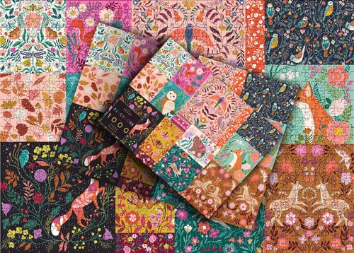 Miniatura 6 de Elena Essex Rompecabezas de 1000 piezas para adultos - Patchwork Rompecabezas de 1000 piezas para adultos Rompecabezas para adultos de 1000