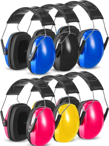 Miniatura 14 de Amylove 6 audífonos con cancelación de ruido para niños y adultos, protección auditiva de 27 dB con reducción de ruido