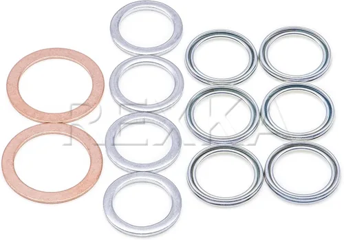 Rexka Kit de juntas de servicio diferencial y de transferencia de 12 piezas compatible con Toyota Lexus 4Runner Land Cruiser Tundra Tacoma FJ