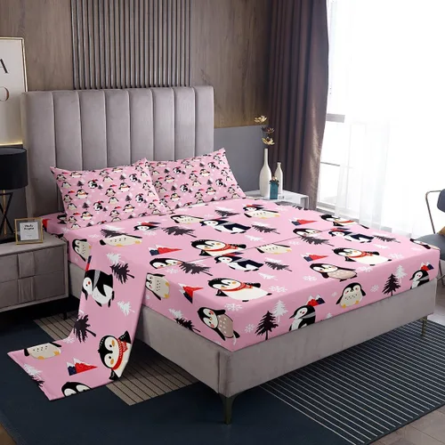 Miniatura 20 de Erosebridal Juego de sábanas de colibrí, tamaño individual, arte con flores de lirio, pájaros y salpicaduras de color en acuarela, juego de ropa