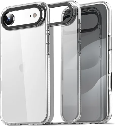 Miniatura 105 de AICase Funda protectora para iPhone 16 compatible con iPhone 16, delgada, ligera, transparente [no amarillenta] Diseño vibrante
