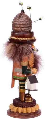 Miniatura 3 de Kurt S. Adler Cascanueces Hollywood Bee Keeper de 15 pulgadas, multicolor