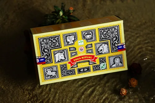 Miniatura 2 de EARTH Satya Super Hit Yoga Ritual Varillas de incienso de 15 GMS (paquete de 12) (certificado verde) Agarbatti indio perfumado enrollado a mano