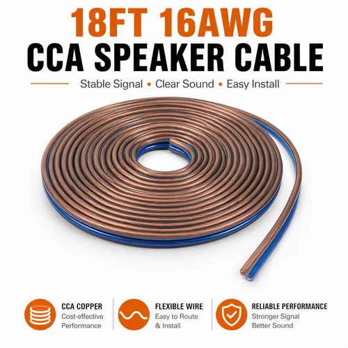 Miniatura 9 de TOPSTRONGGEAR Kit de amplificador 4ga – Kit de cableado de amplificador de calibre 4 AWG para subwoofers de coche, altavoces, sistema de audio, kit