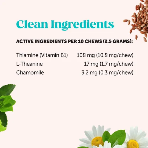 Miniatura 9 de Masticables calmantes para gatos - Alivio de la ansiedad en gatos + Ayuda a reducir el estrés - Apoyo del comportamiento y promueve la relajación