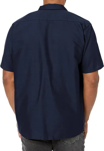 Miniatura 3 de Red Kap Camisa de trabajo industrial para hombre, ajuste regular, manga corta