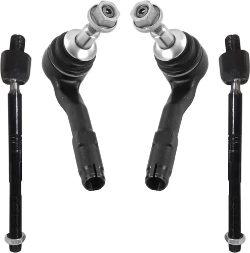 Miniatura 51 de Detroit Axle - 4 barras de acoplamiento delanteras para Kia Forte Koup 14-17, 14-18 Forte Forte5, 4 extremos de barra de acoplamiento exteriores e