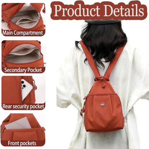 Miniatura 5 de Bolso impermeable de 2 vías del viajero, Preferablen bolso del viajero, bolsos de hombro de la capacidad grande de Oxford para la aptitud