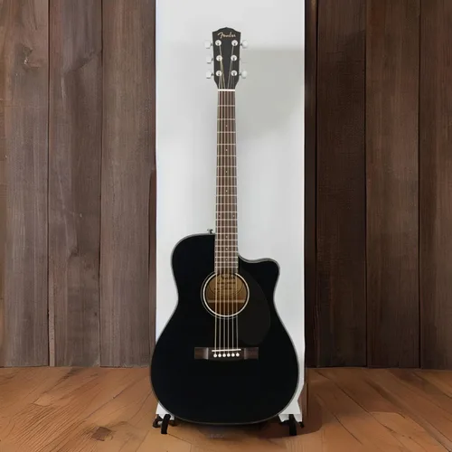 Miniatura 2 de Fender CC-60SCE Concert Cutaway - Guitarra acústica con 2 años de garantía, color negro