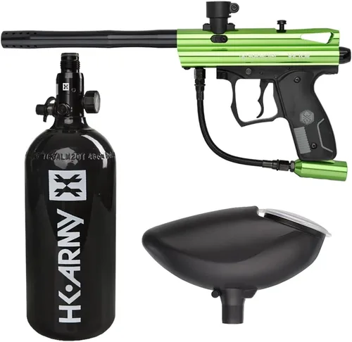 Miniatura 12 de Kit de pistola para paintball Action Village Kingman Spyder Victor Entry (Azul brillante)