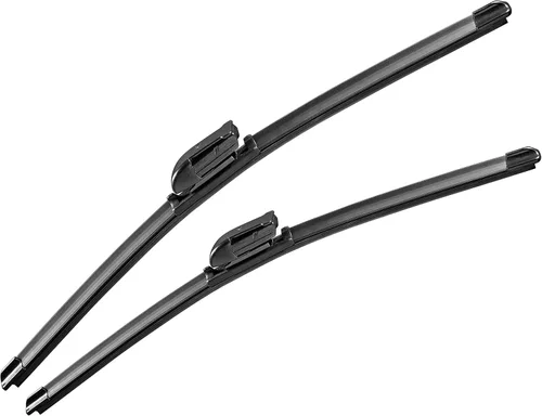 Miniatura 6 de Limpiaparabrisas prémium para todas las estaciones para Nissan Rogue 2008-2013, Rogue Select 2014-2015, Toyota Yaris 2006-2011, 2 delanteros y 1