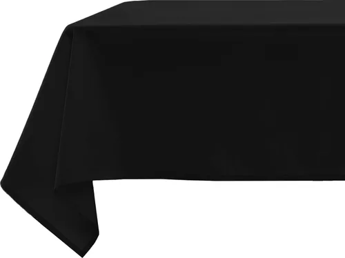 Miniatura 12 de BYDOLL Mantel redondo de 48 pulgadas para mesa de máximo 38 pulgadas de diámetro, poliéster burdeos, lavable, sin arrugas, a prueba de derrames