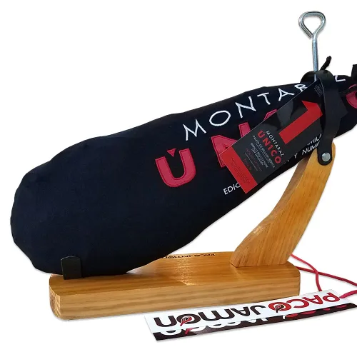 Miniatura 2 de Paleta Ibérica de Bellota Montaraz Edición Limitada, 100% Raza Ibérica, 9-10 Libras, 2 Años de Curación, 20-25 Porciones, Importado de España