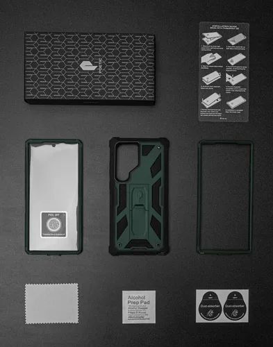 Miniatura 6 de Poetic Spartan - Funda para Samsung Galaxy S23 Ultra 5G de 6.8 pulgadas, protector de pantalla integrado funciona con identificación de huellas
