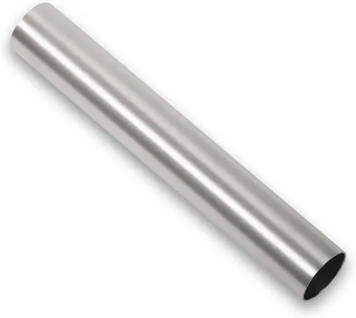 Miniatura 43 de Codo de 180 Grados 1.5 Pulgadas 38mm OD Tubo de Aleación de Aluminio para Intercooler, Tubería de Admisión de Aire, Radio 1.5D, Acabado Cepillado