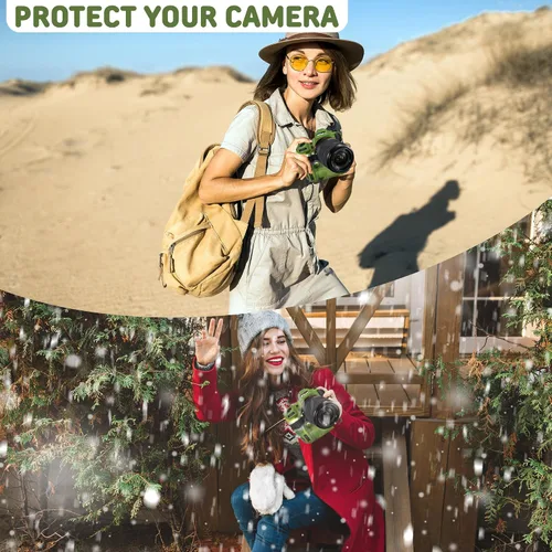 Miniatura 5 de Funda de cámara para Nikon Z9 - Funda protectora de silicona para cámara réflex digital, jaula desmontable, a prueba de golpes, a prueba de polvo