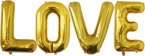 Miniatura 48 de VHUWE Globo dorado de 40 pulgadas con letra B, globos de helio de aluminio del alfabeto de Mylar de gran tamaño para fiesta de cumpleaños