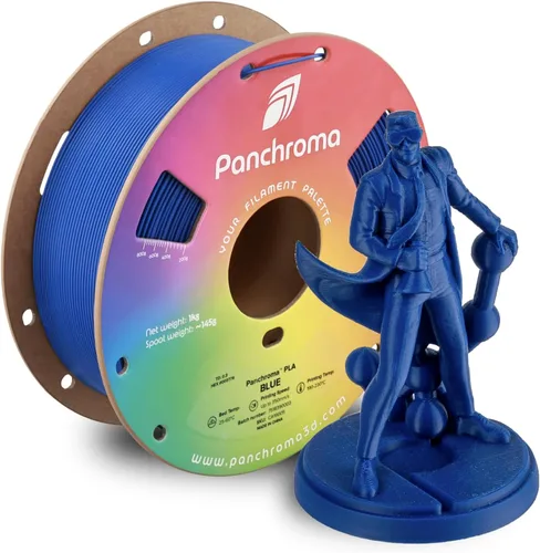 Miniatura 41 de Polymaker Panchroma Filamento de impresora 3D PLA negro, 0.069 in, carrete de 2.2 libras, fácil de imprimir, impresión de alta velocidad, sin