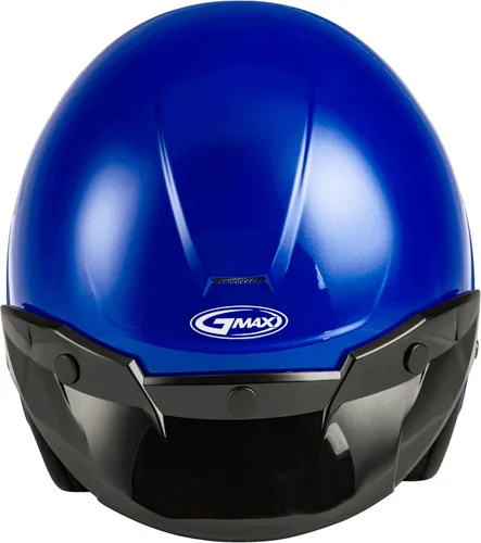 Miniatura 3 de GMAX OF-2 DOT - Casco abierto aprobado por DOT, tamaños para adultos y jóvenes, motocicleta, ATV, UTV Azul