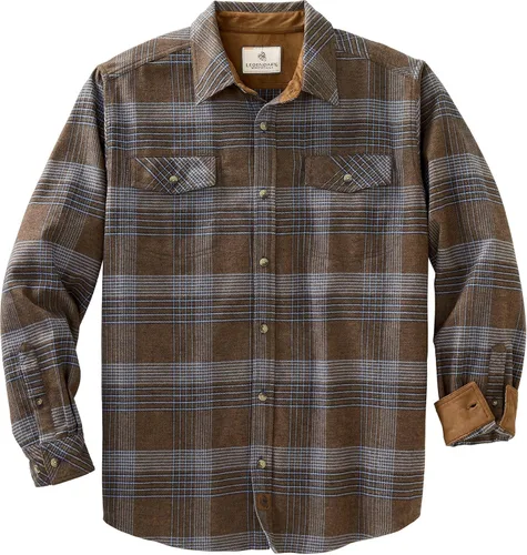 Miniatura 8 de Legendary Whitetails - Camisa de franela para hombre de manga larga con botones, ajuste relajado