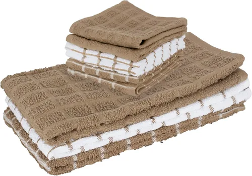 Miniatura 18 de Ritz Juego de paños de cocina a cuadros: altamente absorbente y súper suave - 100% algodón, paños de limpieza de cocina duraderos para limpiar mesas