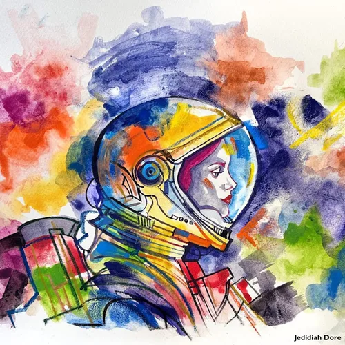 Miniatura 8 de Derwent Inktense - Barras de tinta 72 caja metálica, juego de 72, bloque de 8mm, textura suave, soluble en agua, ideal para acuarela, dibujar