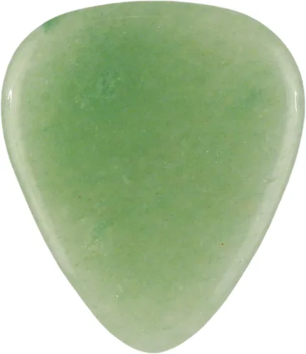 Miniatura 82 de Púa de guitarra o bajo de Obsidiana de Caoba en vidrio volcánico - 3.0 mm de calibre ultra pesado - Forma 351 - Púa exótica artesanal de gema