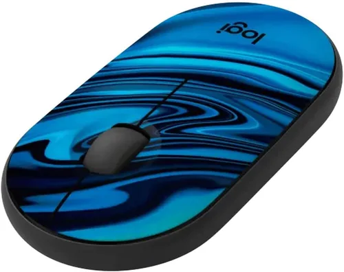 Miniatura 2 de Logitech Mouse inalámbrico M340 con impresiones de edición limitada, receptor USB y clics silenciosos, mouse inalámbrico portátil para laptop, PC