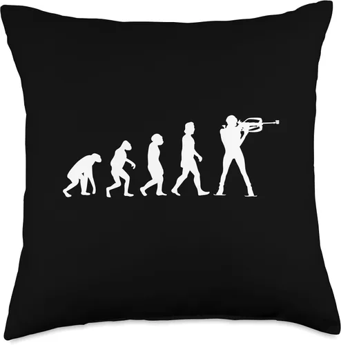 Miniatura 4 de EVOLUTION BIATHLON Throw Pillow