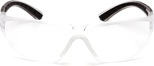 Miniatura 2 de Pyramex Cortez - Gafas de seguridad, lentes de espejo para interiores y exteriores, con patillas negras