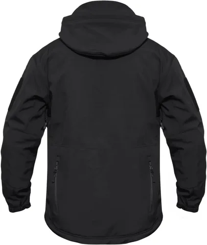 Miniatura 2 de MAGCOMSEN - Chaqueta táctica con capucha para hombre, impermeable, suave, abrigo de invierno
