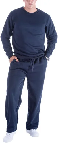 Miniatura 2 de Facitisu Pantalones deportivos de forro polar para hombre, básicos, para correr, con cordón