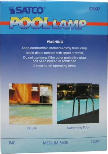 Miniatura 2 de Satco 7007 Bombilla de piscina y spa 500 W 130 V, esmerilado