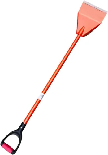 Zeluga 10-255 48 pulgadas. Removedor de tejas y rascador con mango D-Grip