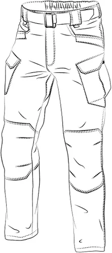 Miniatura 7 de Helikon-Tex - Pantalones OTP tácticos para exteriores, línea