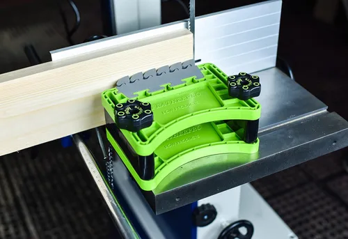 Miniatura 5 de BOW Products FeatherDUO FP3 - Guía de empuje para sierras de mesa, mesas de router y sierras de cinta - Guía de empuje apilable con aletas de EVA